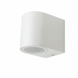 V-TAC - VT-7651 Kinkiet SLEEK GU10 / Kształt: okrągły / Obudowa: Biała,/ IP44 - 7540