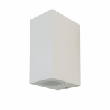 V-TAC - VT-7652 Kinkiet SLEEK dwukierunkowy 2xGU10 / Kształt: kwadrat / Obudowa: Biała / IP44 - 7541