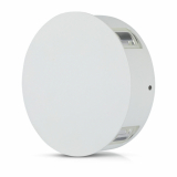 V-TAC - VT-706 4W Lampa ścienna LED / Barwa:4000K / IP65 / Obudowa: Biała / Okrągła - 8214