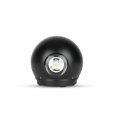 V-TAC - VT-836 6W Lampa ścienna LED / Barwa:4000K / Obudowa: Czarna - 8304