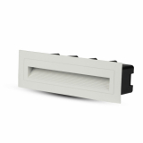 V-TAC - VT-856 6W Oprawa Schodowa LED / Barwa:3000K / Obudowa: Biała - 8352