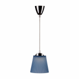 V-TAC -  7W Lampa wisząca / Barwa:4000K / Klosz: Niebieski / Chrom - 8506