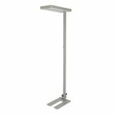 V-TAC - VT-8500 80W Lampa podłogowa LED/ Ściemnianie pokrętłem / Barwa:4000K / Obudowa: Srebrna - 8523