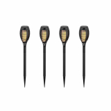 V-TAC - VT-724 Pochodnia solarna / Zestaw: 4 szt. / Barwa:2200K - 8689