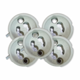 V-TAC - VT-7888 Gniazdo GU10 / Oplot sIlikonowy / Zestaw 5 szt. - 34235