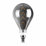 V-TAC - VT-2159 8W Żarówka dekoracyjna LED G165 / Klosz: Szary / Barwa:2200K / Trzonek:E27 - 45651