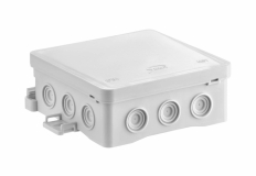 SIMET - PUSZKA NATYNK 100X40X100 NS7 BEZHALOGENOWA IP54 UV SZARY FASTBOX&HOOK - 35349102