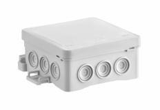 SIMET - PUSZKA NATYNK 85X40X85 NS6 BEZHALOGENOWA IP54 UV SZARY FASTBOX&HOOK - 35346102