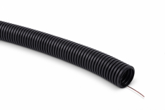 TTPLAST - PESZEL RURA KARBOWANA UV RKSSUVP 20/16 PVC Z PILOTEM 50M 750N - 12468