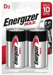 ENERGIZER - BATERIA ALKALICZNA LR20 MAX D /2SZT/ - 7638900426823