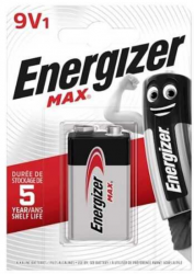 ENERGIZER - BATERIA ALKALICZNA 6LR61/6F22 MAX 9V /1SZT/ - 7638900426663