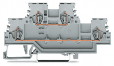 WAGO - ZŁĄCZKA DWUPIĘTROWA 1.5MM2 SZARA - 279-501