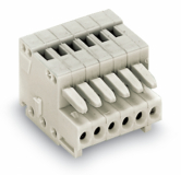 WAGO - ZŁĄCZKA INSTALCYJNA 8 X 1 - 2,5 MM2 PRZEZROCZYSTA - 733-108