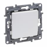 LEGRAND - ŁĄCZNIK SCHODOWY POJEDYNCZY ZACISKI AUTOMATYCZNE 10AX PERŁOWY NILOE SELECTION - 762401