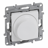 LEGRAND - ŚCIEMNIACZ OBROTOWY 2-PRZEWODOWY 300W PERŁOWY NILOE SELECTION - 762488