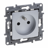 LEGRAND - NILOE SELECTION - GNIAZDO 2P+Z 16 A - 250 V~
(Z PRZESŁONĄ, ZACISKI ŚRUBOWE) ALUMINIUM - 762127
