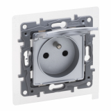 LEGRAND - NILOE SELECTION - GNIAZDO 2P+Z - IP44 16 A - 250 V~ - Z PRZESŁONĄ, ZACISKI ŚRUBOWE ALUMINIUM - 762137