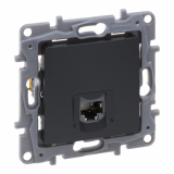 LEGRAND - NILOE SELECTION - GNIADZO RJ 45 KAT. 6 STP  ANTRACYT - 762275