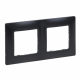 LEGRAND - RAMKA PODWÓJNA ANTRACYT NILOE SELECTION - 762022