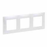 LEGRAND - RAMKA POTRÓJNA PERŁOWY NILOE SELECTION - 762063