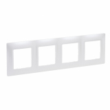 LEGRAND - RAMKA POCZWÓRNA PERŁOWY NILOE SELECTION - 762064