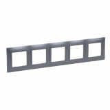 LEGRAND - NILOE SELECTION - RAMKA PIĘCIOKTROTNA STAL - 762055