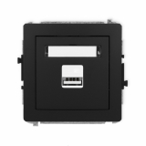 KARLIK - Mechanizm ładowarki USB pojednczej, 5V,2A - 12DCUSB-3