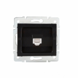 KANLUX - Gniazdo komputerowe pojedyncze (RJ45Cat 5e Jack) LOGI 02-1390-042 cm   - 33585