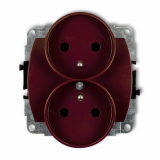 KARLIK - TREND KOLOR GNIAZDO PODW.+0 P/T DO RAMKI 4GPR-2ZP - 4GPR-2zp