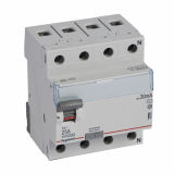LEGRAND - WYŁĄCZNIK RÓŻNICOWY 25A/30MA 4 BIEGUNY TYP AC P304 - 411707