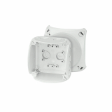 HENSEL - PUSZKA NATYNK 93X93X62 IP66 IP67 SZARY BEZ ZACISKÓW KF 0220 G - 62000041