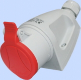 ELEKTROMET DZIERŻONIÓW - GNIAZDO STAŁE MINI GSM 16A 400V 3P+Z 16/4 - 921861