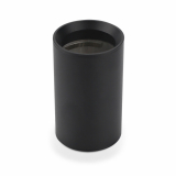 V-TAC -  Oprawa tabularna natynkowa GU10 / Czarna / Wysokość:100mm - 8949