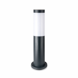 V-TAC - VT-838 Lampa BOLLARD / Obudowa: Stal nierdzewna / Wysokość: 45cm / Gniazdo: E27 / IP44 / Kolor: Szary - 8959