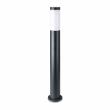 V-TAC - VT-838 Słupek ogrodowy / Obudowa: Stal nierdzewna / Wysokość: 80cm / Gniazdo: E27 / IP44 / Kolor: Szary - 8961
