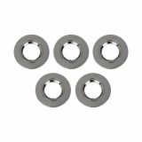 V-TAC - Pierścień dekoracyjny do oprawy ognioodpornej / CHROME  / IP2 / 5-pak - 11235