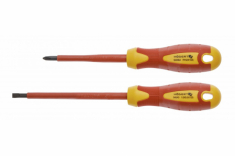 HOGERT - ZESTAW ŚRUBOKRĘTÓW IZOLOWANYCH 1000V - 2 SZT. - HT1S990