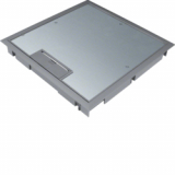 HAGER - POKRYWA UCHYLNA PŁYTKI MONTAŻOWEJ Q08 294X294 5MM STAL SZARY PA TEHALIT.VE-EE . - KDQ08057011