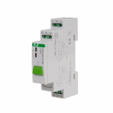 F&F - Przekaźnik bistabilny BIS-411BM-LED z przyciskiem do sterowania ręcznego, pamięcią, montaż na szynie DIN, 230V, z przekaźnikiem inrush 160A/20ms - BIS-411BM-LED