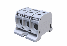 SIMET - ZŁĄCZKA SZYNOWA GWINTOWA STB 50-3X AL/CU 87330 SIMBLOCK SZARY - 81004002