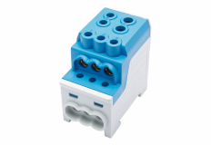 SIMET - BLOK ROZDZIELCZY DYSTRYBUCYJNY SDB 200 AL/CU 80030 SIMBLOCK NIEBIESKI - 81602003