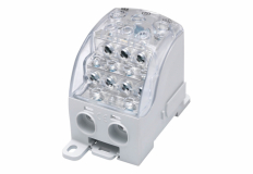 SIMET - BLOK ROZDZIELCZY UNIWERSALNY SUB 400 AL/CU 82080 SIMBLOCK SZARY - 81651002