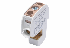 SIMET - ZACISK IZOLOWANY SZYNOWY SBB 16 86105 SIMBLOCK BRĄZOWY|PRĄD ZNAMIONOWY:192A|NAPIĘCIE ZNAMIONOWE:1000V|PRZEKRÓJ:1x70mm2/MSUB/2x25mm2/3x16mm2 - 81550015