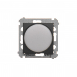 KONTAKT SIMON - Sygnalizator świetlny LED – światło białe (moduł) 230V~; czarny - DSS1.01/49
