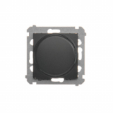 KONTAKT SIMON - Regulator 1–10 V (moduł). Do załączania i regulacji źródeł światła z zasilaczami sterowanymi napięciem 1–10 V; czarny - DS9V.01/49