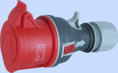 ELEKTROMET DZIERŻONIÓW - GNIAZDO PRZENOŚNE PROSTE GPP 32A 3P+Z 400V - 921876