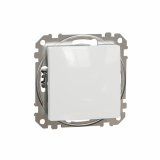 SCHNEIDER ELECTRIC - ŁĄCZNIK KRZYŻOWY POJEDYNCZY 10AX 250V BIAŁY SEDNA DESIGN - SDD111107
