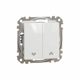 SCHNEIDER ELECTRIC - PRZYCISK ŻALUZJOWY 10AX BIAŁY SEDNA DESIGN - SDD111114