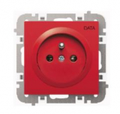 ELEKTRO-PLAST NASIELSK - VESTRA Gniazdo podtynkowe DATA,  bez ramki. - 3842-10