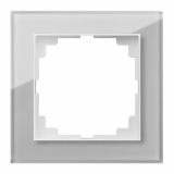 ELEKTRO-PLAST NASIELSK - VESTRA RAMKA x1 SZKŁO, kolor srebrny. - 3871-63